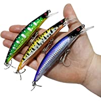 Señuelo de Pesca - Cebo Artificial Duro – Minnow-wobbler Casting Spinning – 13 cm y 23 Gramos